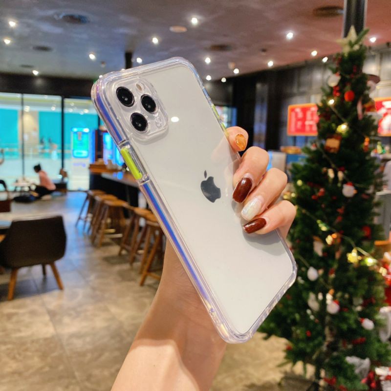 Ốp chống sốc , bảo vệ camera , viền hologram ip 12 Pro