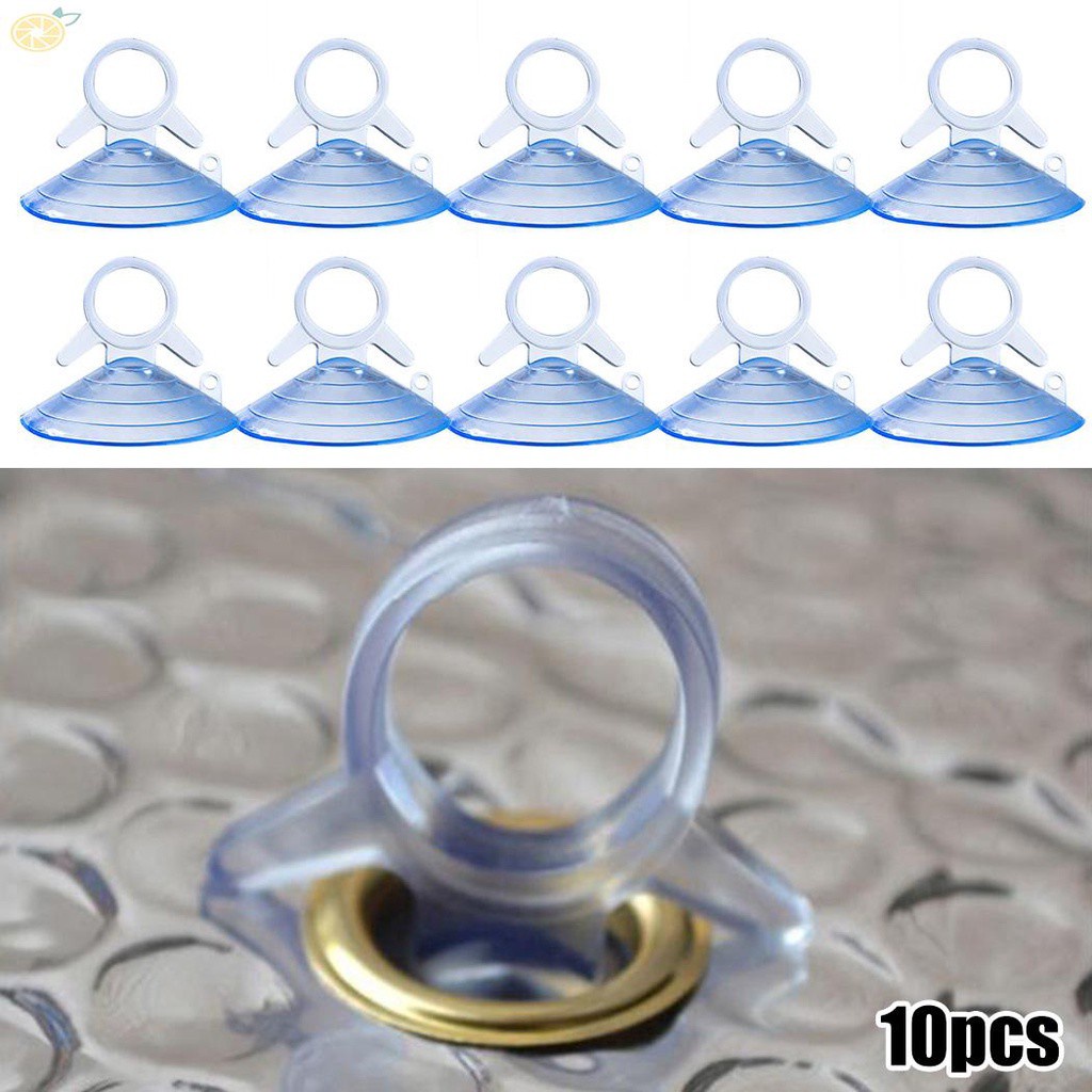 Móc tròn hít tường trong suốt treo đồ tiện lợi