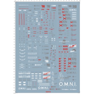 Decal nước pg 1/60 gundam strike aile