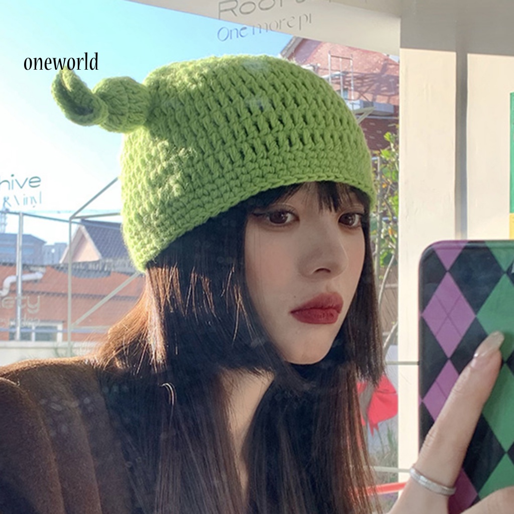 Mũ Len Giữ Ấm Mùa Đông Chống Rách Dành Cho Nữ