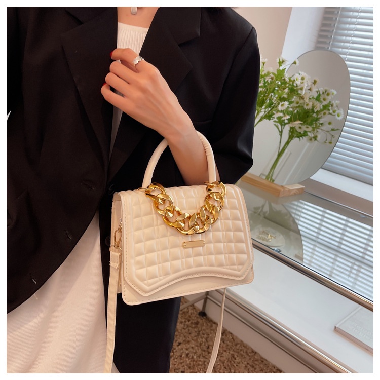 Túi Xách Đeo Vai Hình Vuông Thiết Kế Đơn Giản Phong Cách Cổ Điển Thời Trang Mới 2022 Dành Cho Nữ