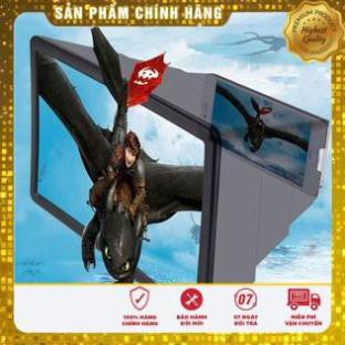 Free Ship - Xả Kho Kính Xem Phim Phóng Đại Hình Ảnh Điện Thoại 3D 8 Inch Thế Hệ Mới 2020