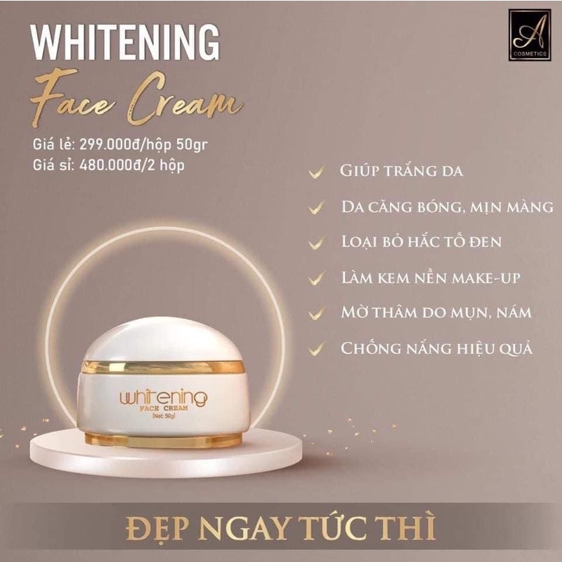 Kem dưỡng da face pháp 2022