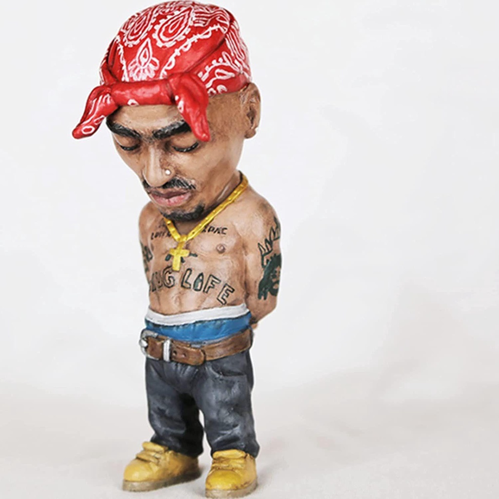 KRNY Tượng Ngôi Sao Âm Nhạc Rap Bằng Nhựa Resin Mới