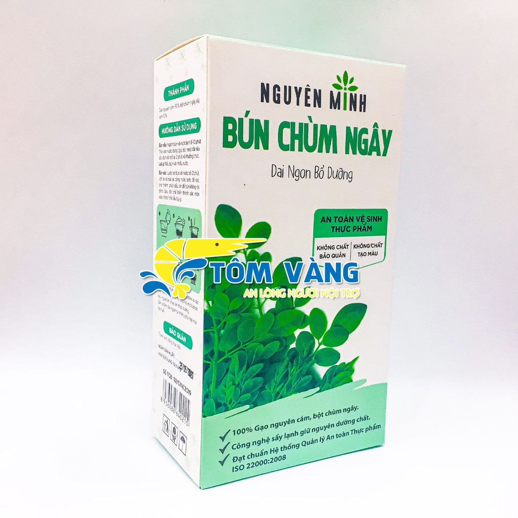 Bún Chùm Ngây Nguyên Minh 300g - Tôm Vàng