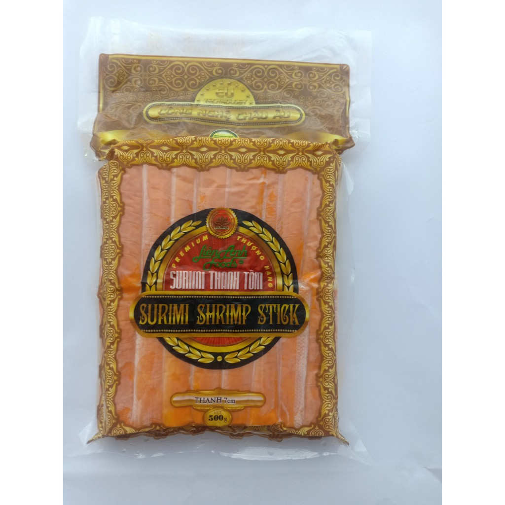 THANH TÔM LIÊN ANH FOODS 500G/TÚI DÀI 17.5CM /7CM