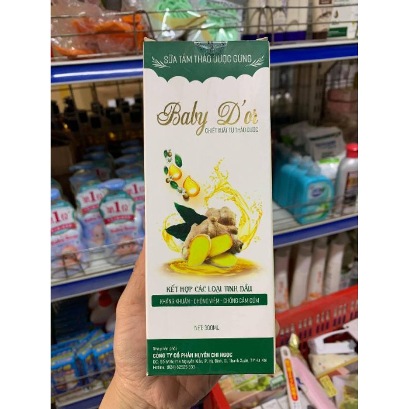 [sỉ và lẻ] Sữa tắm thảo dược Gừng chiết suất thiên nhiên hàng công ty,đề phòng cảm cúm | BigBuy360 - bigbuy360.vn