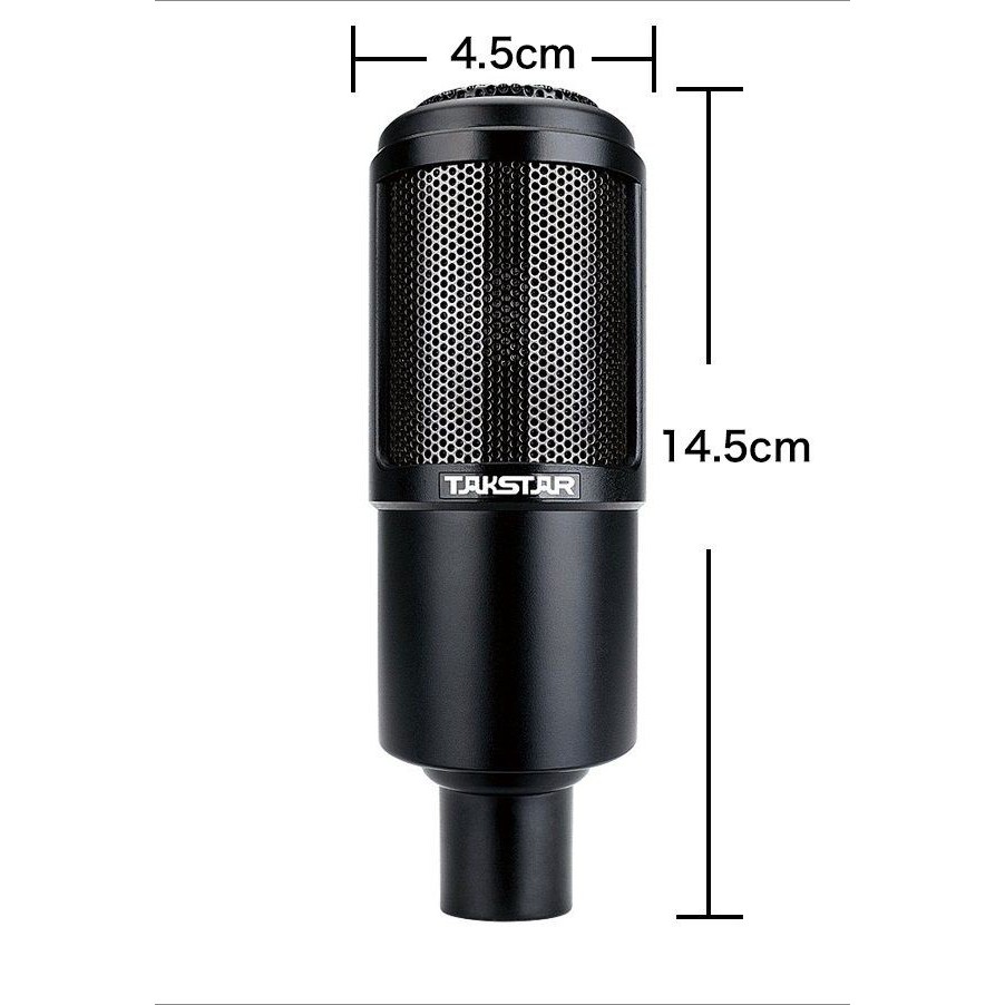 [KÈM VIDEO HÌNH THẬT] Micro Takstar PC K320 hát karaoke, thu âm chuyên nghiệp, livetream mạng xã hội, bán hàng online