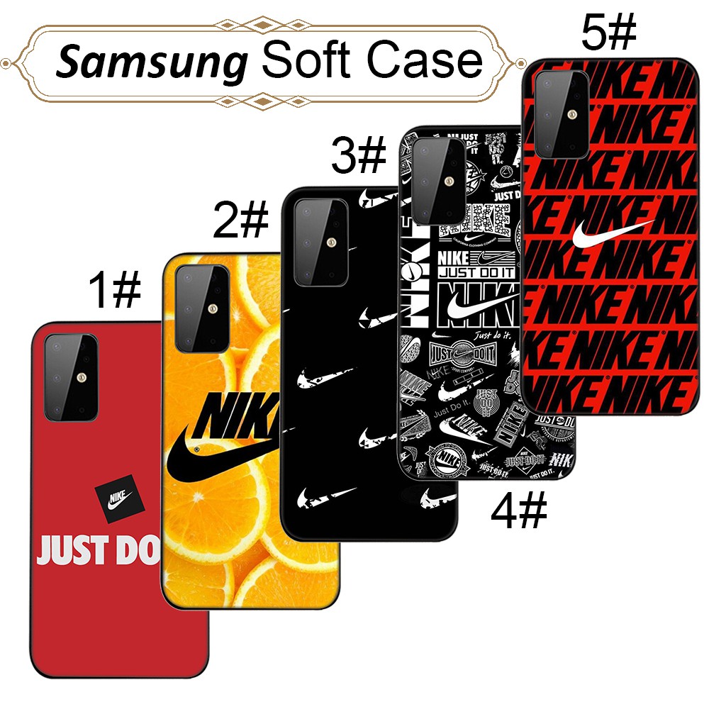 Ốp điện thoại dẻo in hình Logo Nike cho Samsung Galaxy S10 S9 S8 Plus S6 S7 Edge 1076