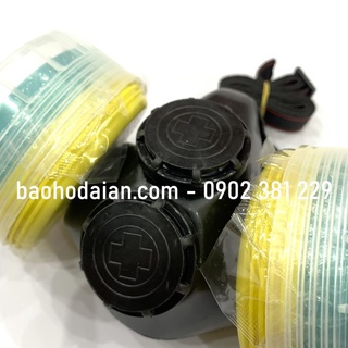 Mặt nạ chống hóa chất BB618 D2 - 2 phin