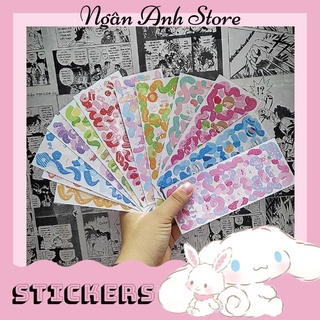 Lẻ 1 tấm sticker lấp lánh ✨ trang trí Toploader Kpop Idols
