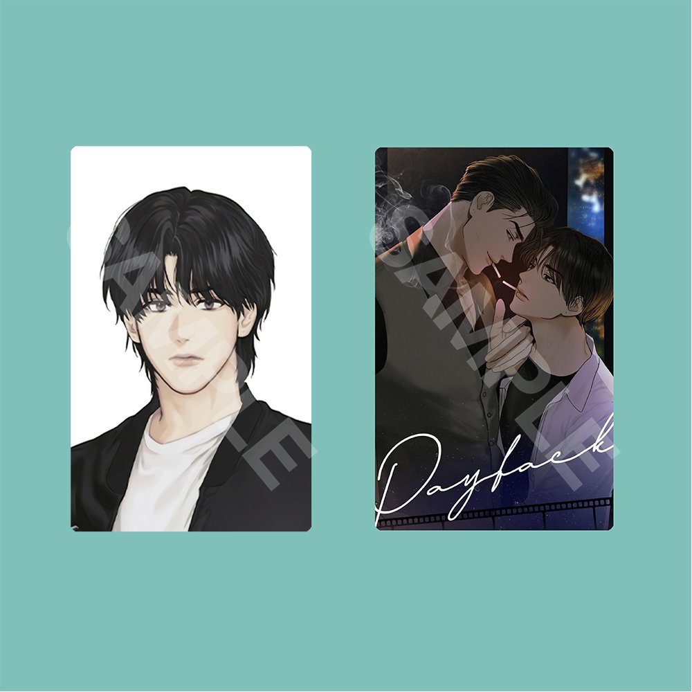 Ảnh card bo góc in hình PAYBACK manhwa Báo Thù BL
