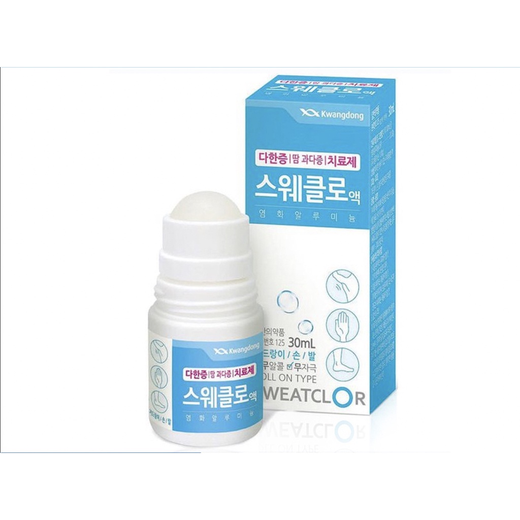 Lăn khử mùi Kwangdong Sweatclor Hàn Quốc 30ml