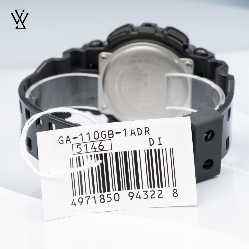 Đồng Hồ Điện Tử Nam Casio G-Shock WATCHSTORE GA-110GB-1ADR Thiết Kế Mặt Kính Khoáng 51mm, Vỏ Và Dây Nhựa Bền Bỉ