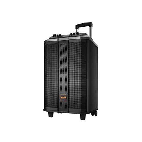 Loa kéo di động KODA KD-1201. Loa bluetooth kèm 2 míc không dây hát karaoke, nghe nhạc