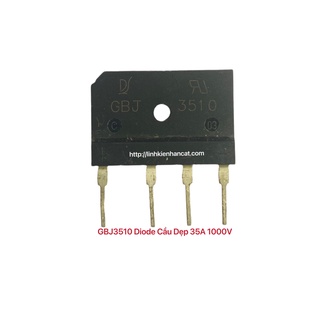 Gbj3510 diode cầu dẹp 35a 1000v tháo máy