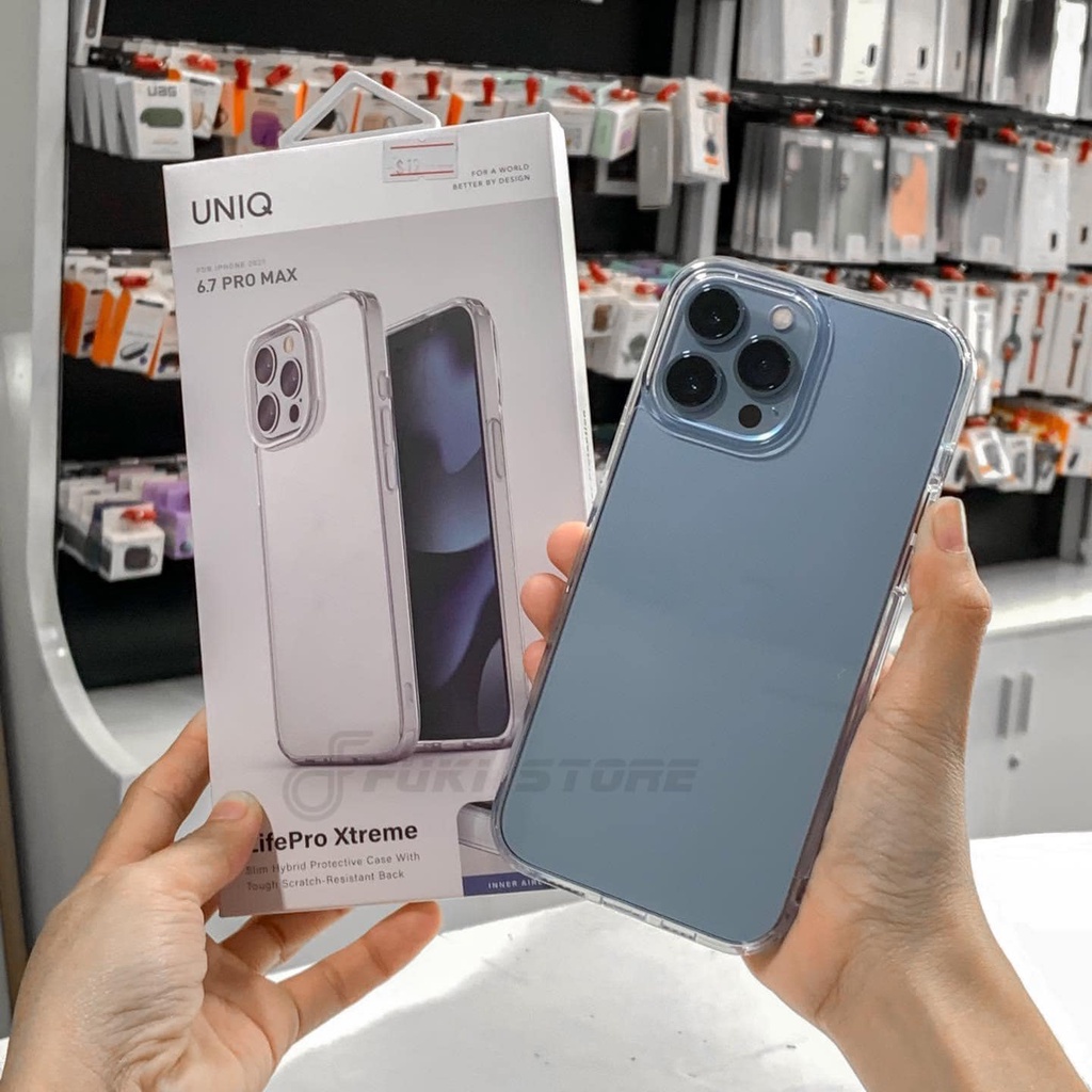 ỐP LƯNG UNIQ HYBRID AIR FENDER CHÍNH HÃNG CHO SERIES 12/13/promax