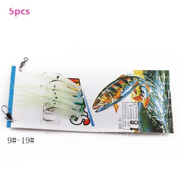 Set 5 mồi câu cá nhân tạo chuyên dụng