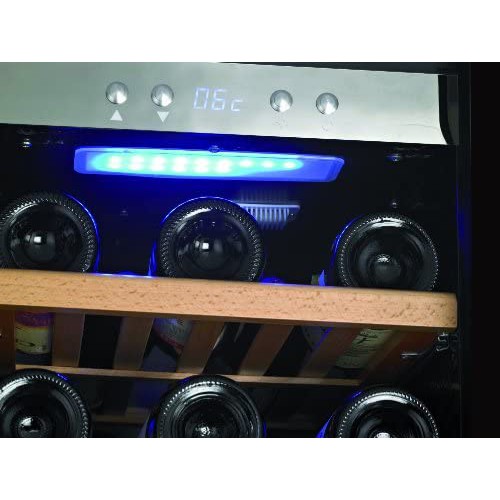 Tủ đựng rượu Caso Winecomfort 38 black