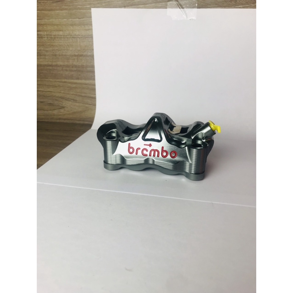 Heo Dầu Sau BRCMBE 4piston (FULL PÁT SAU + THỚT LÒNG + PHỤ KIỆN ỐC) gắn Sau Ex135 Ex150 Winner Sonic Raider Satria