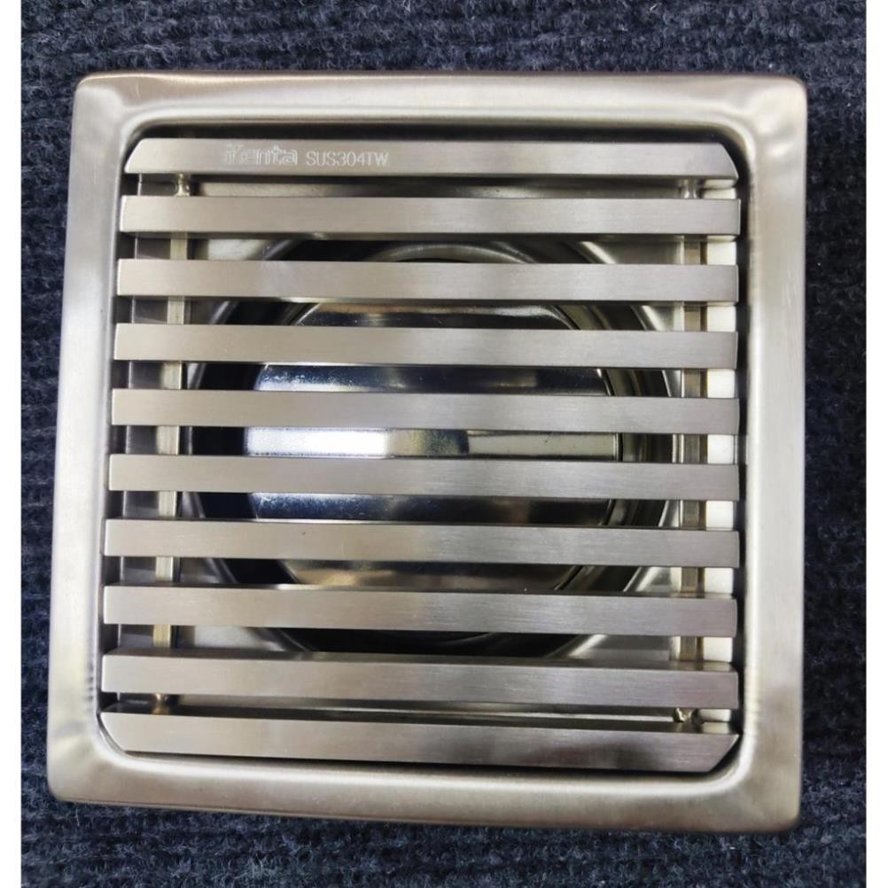 Ga thoát sàn ngăn mùi Inox SUS 304 dạng phễu nước - Chống mùi hôi và côn trùng tuyệt đối