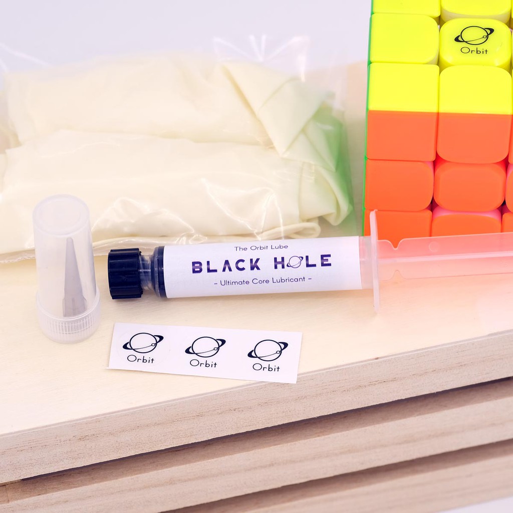 Dầu bôi trơn rubik Black Hole 5cc - Dầu bôi trơn chuyên dụng cho core chống rỉ - Lubicle Black của Việt Nam