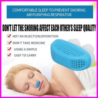 Dụng Cụ Chống Ngáy Ngủ 2 in1 -  Thiết Bị Chống Ngủ Ngáy Lọc Không Khí Nam Nữ