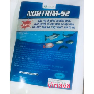 Kháng sinh phòng và trị bệnh trên tôm, cá, lươn, ếch, ốc - gói 100gram