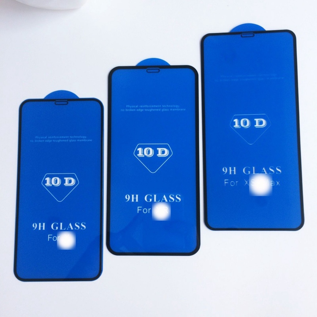 Cường Lực Full màn 10D IP5/6/6s/6P/6sPl/7/8/7Pl/8Plus/X/Xs/XsMax/ip11/ip11 pro max