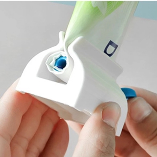 Rolling Tube Toothpaste Squeezer Toothpaste Seat Holder Stand Rotate Toothpaste Dispenser for Bathroom