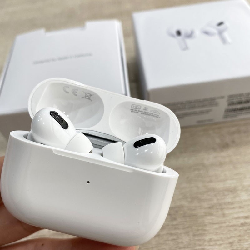 Tai nghe bluetooth Airpods Pro 1:1 nguyên seal full phụ kiện tính năng, tai nghe không dây kèm cáp sạc Lightning