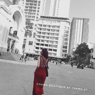 ĐẦM MAXI THUN CỔ TRÒN