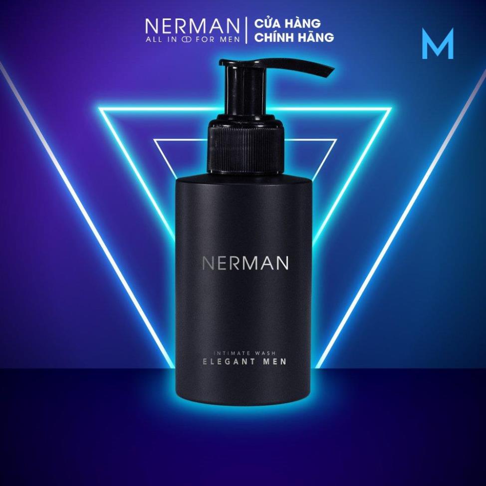 Dung dịch vệ sinh nam giới Nerman Elegant Men Nerman hương nước hoa cao cấp 100ml/ chai a8