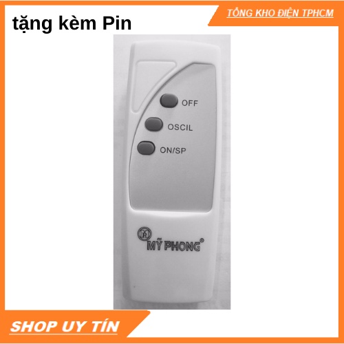 Remote Quạt Đảo Trần Mỹ Phong MR 16- Tặng Kèm Pin