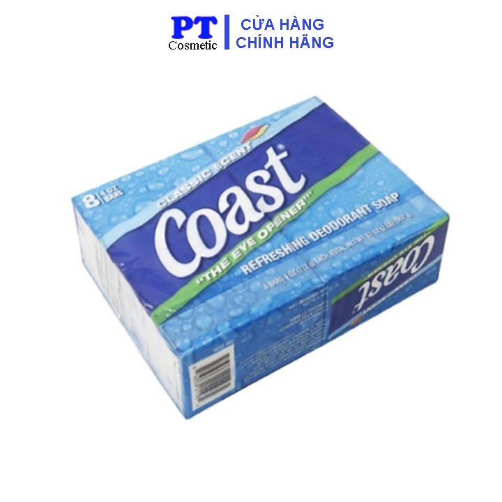 Lốc 8 Xà Phòng Coast Mỹ Chính Hãng