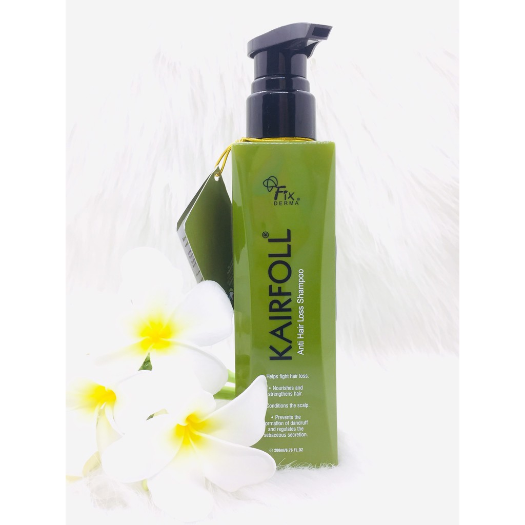 FIXDERMA DẦU GỘI NGĂN RỤNG TÓC KAIRFOLL SHAMPOO 200ML