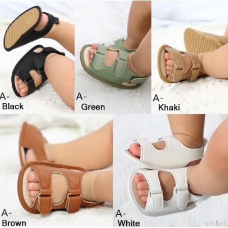 Xăng đan Đế Mềm Chống Trượt Thời Trang Cho Bé Trai Gái 0-18 Tháng Tuổi