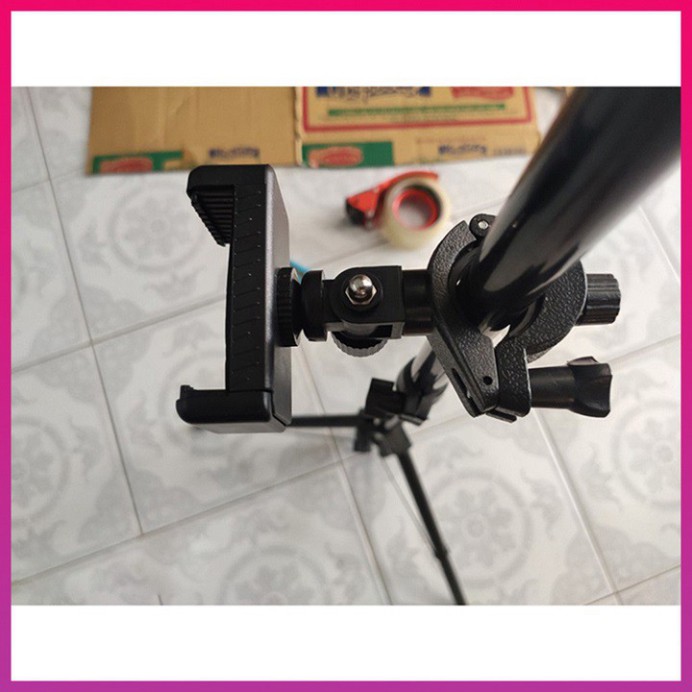Bộ kẹp gắn thêm cho cây livetrream, kẹp điện thoại, kẹp điện thoại đa năng, bộ kẹp cho đèn livetream Educase68 | BigBuy360 - bigbuy360.vn