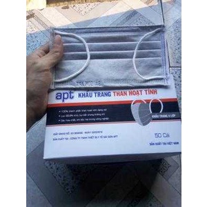 Combo 3 hộp khẩu trang y tế cao cấp sms kháng khuẩn apt 4 lớp ( 3 hộp 150 cái )
