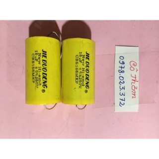 Tụ lắp loa không phân cực15uf-250v