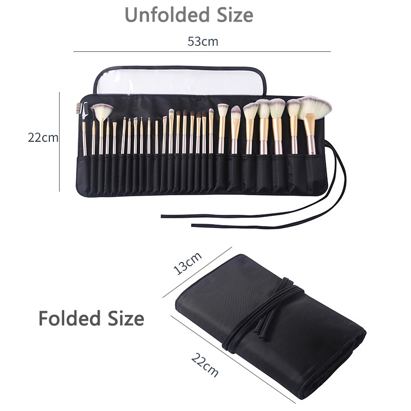 Túi Đựng Cọ Trang Điểm 26 Ngăn Tiện Dụng