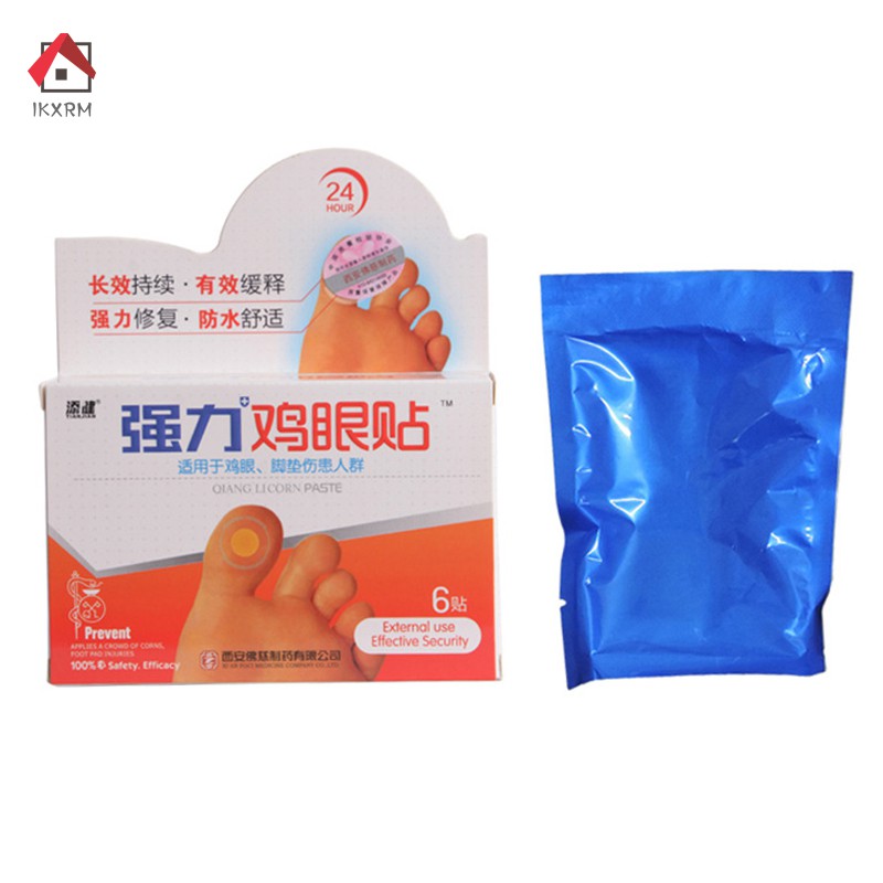 (Hàng Mới Về) Set 6 Miếng Dán Trị Mụn Cóc Chất Lượng Cao