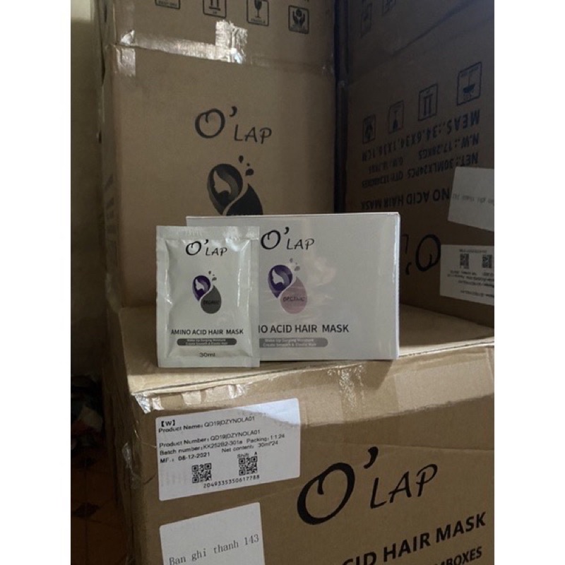 Hấp phục hồi hư tổn siêu mềm mượt Olap 30ml