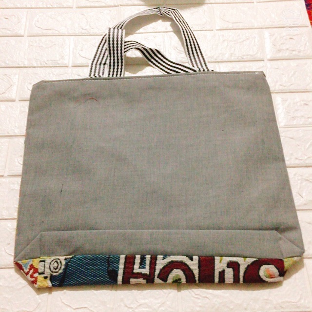 Túi thổ cẩm hoạt hình (SIÊU TO) 38*45cm .