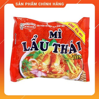 MÌ LẨU THÁI TÔM ACECOOK 80G date mới .