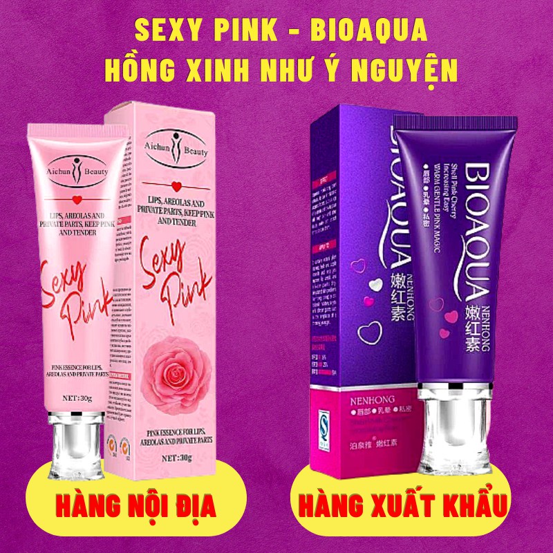 Ready Stock COD Chống Thâm Môi - Làm Hồng Môi - Làm Hồng Nhũ Hoa - Làm Hồng Vùng Kín Sexy Pink Aichun Beauty 30g Ready Stock | BigBuy360 - bigbuy360.vn