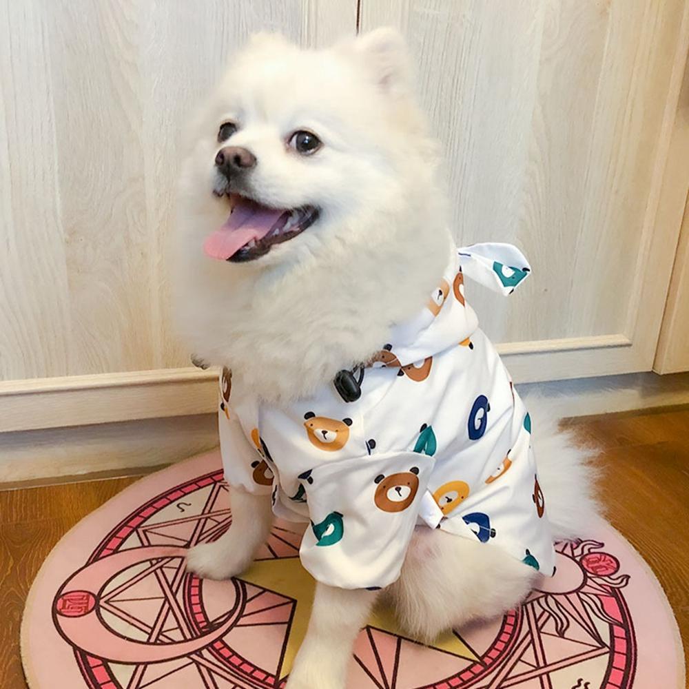 LLOYD Áo Mưa Chống Thấm Nước In Hình Schnauzer Bichon Dễ Thương Cho Cún Cưng