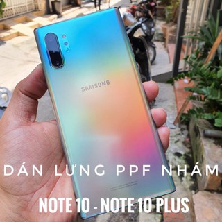 Miếng Dán PPF Dẻo Trước + Sau Samsung Galaxy Note 10 / Note 10 Plus