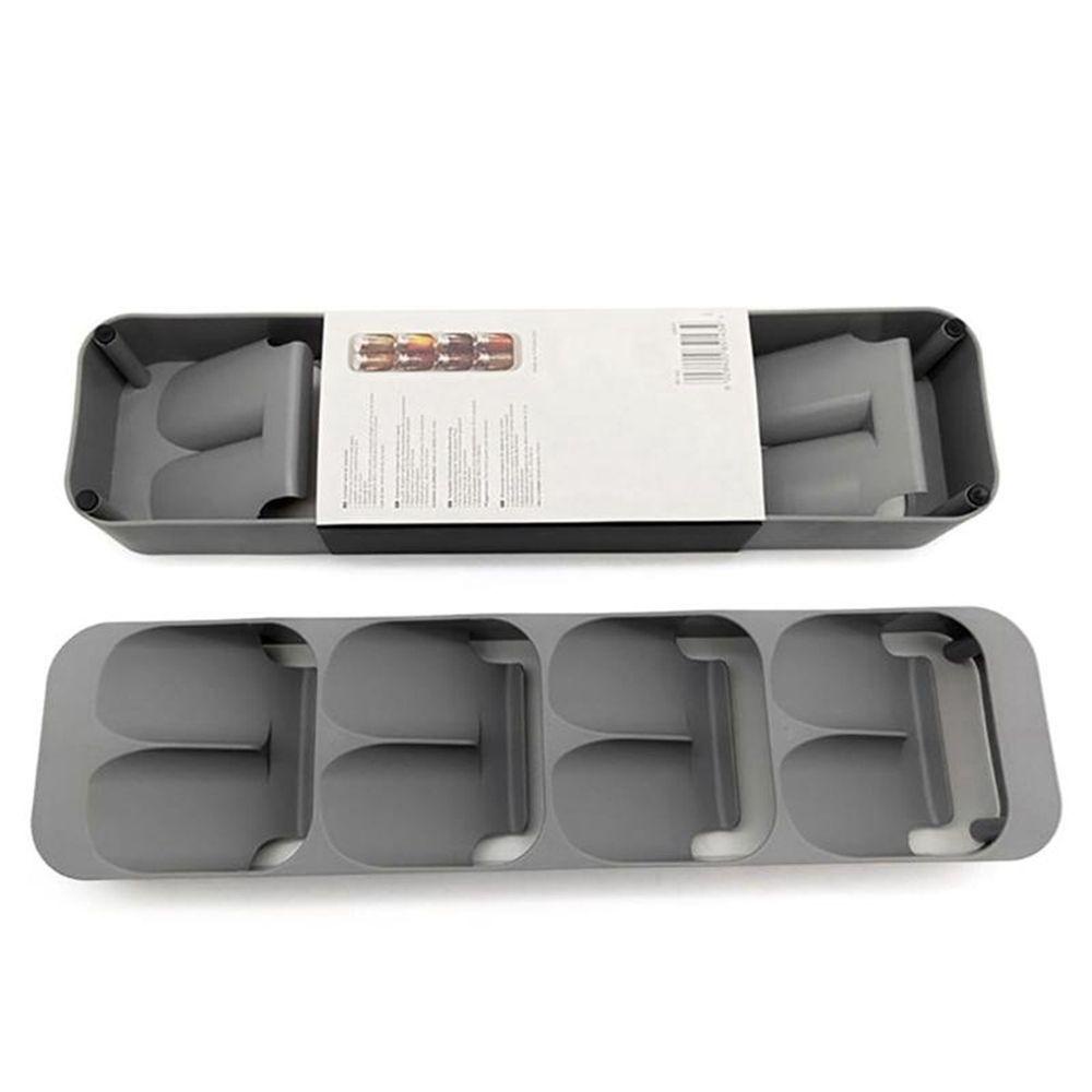 Giá Đỡ Lọ Gia Vị Bằng PP Chất Lượng Cao Gắn Tường Sắp Xếp Gọn Gàng Cho Nhà Bếp