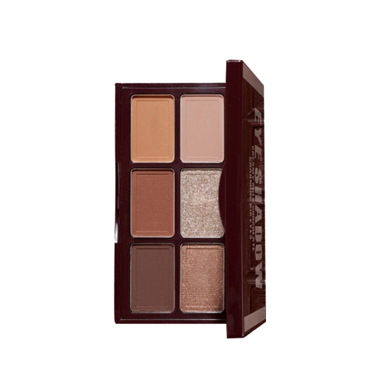 Phấn Mắt Dạng Kem YOUYO 6 Màu Kết Cấu Mịn Dễ Sử Dụng Lâu Trôi